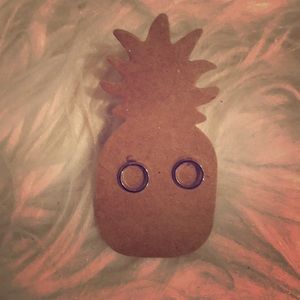 NEW circle earrings, never worn!